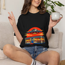 Sunset UFO Diner Graphic Tee