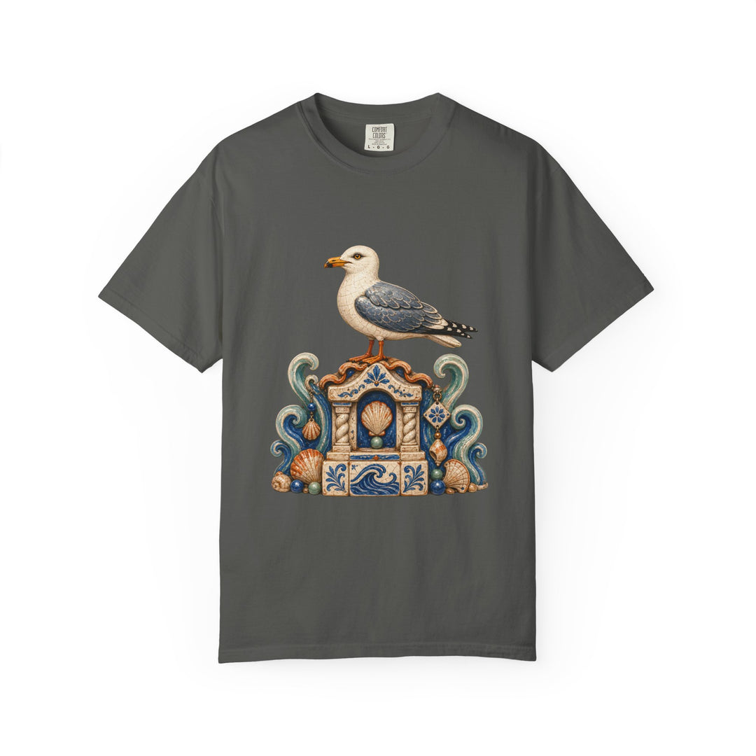 Coastal Ceramic Gull Shrine Graphic Tee