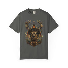 Mystic Stag Lantern Crest T-Shirt Graphic