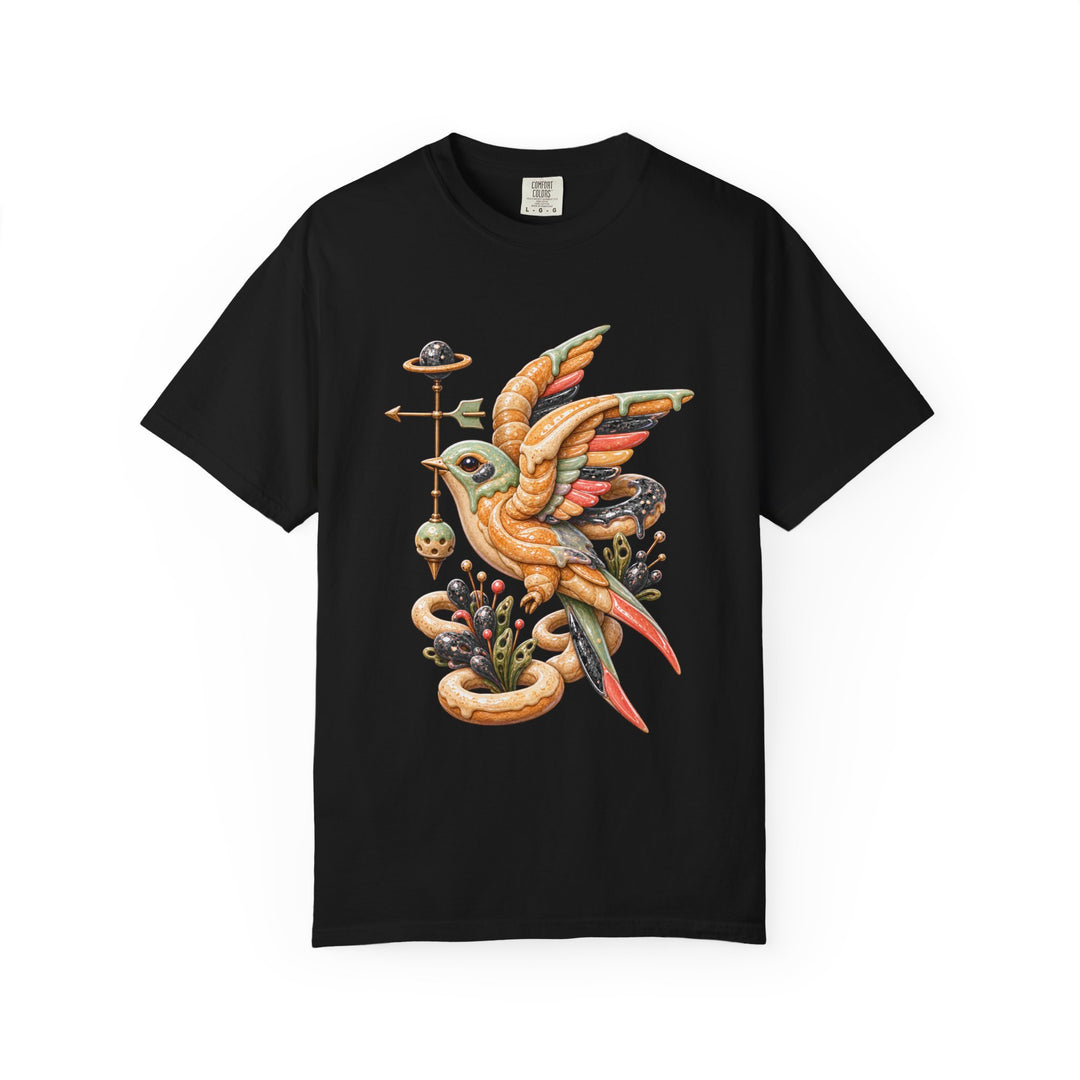 Aliencore Bakery Weather Bird T-Shirt Graphic