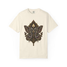 Gothic Paisley Moth Reliquary T-Shirt Graphic