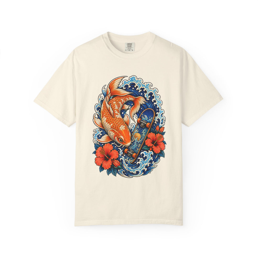 Oceanic Koi Skate Spirit T-Shirt Graphic
