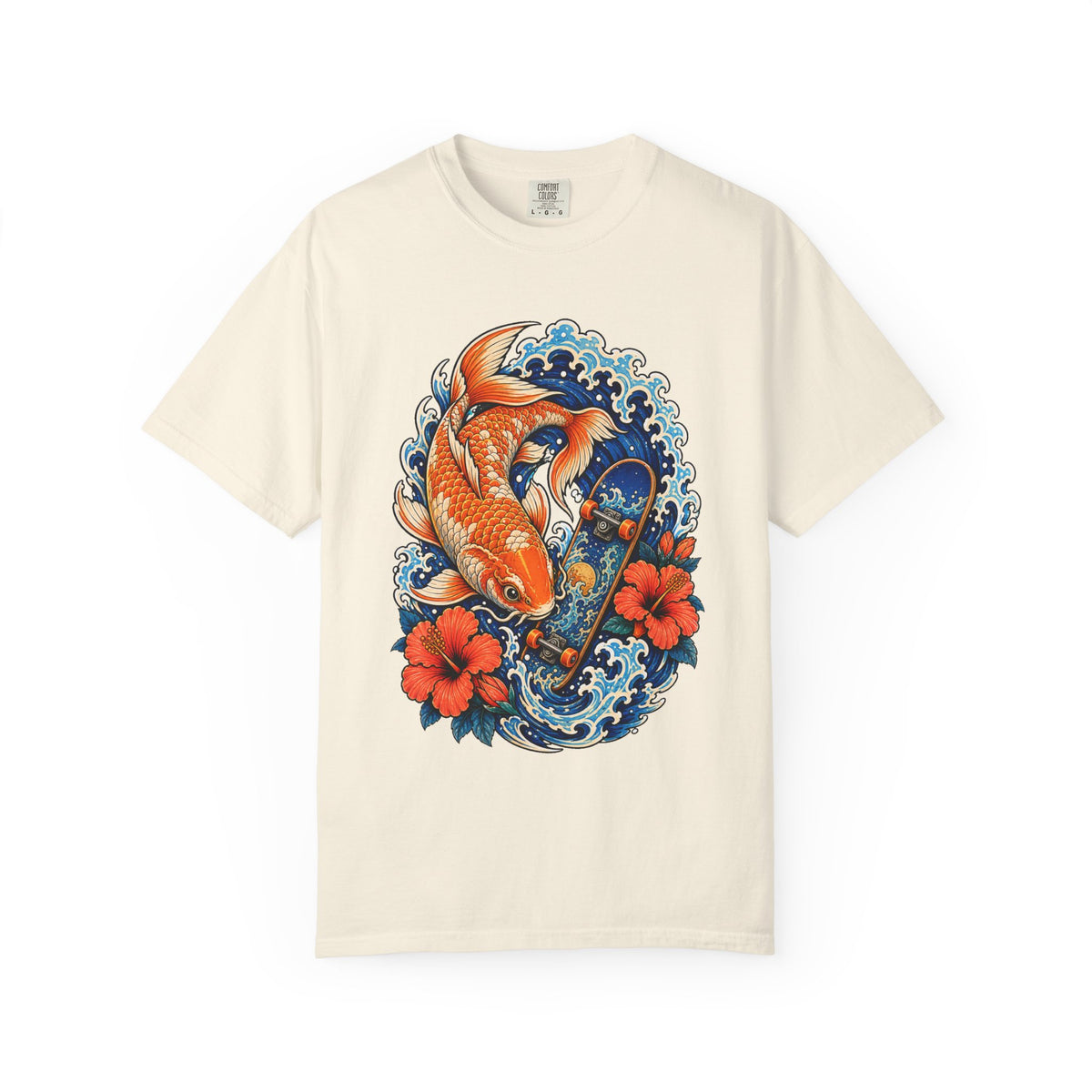 Oceanic Koi Skate Spirit T-Shirt Graphic