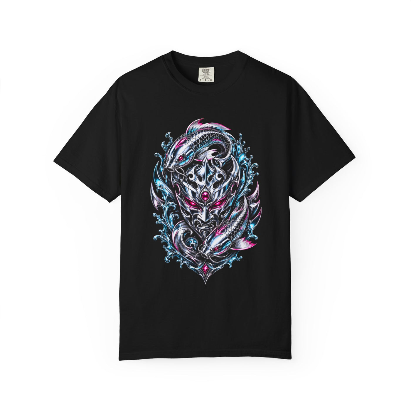 Chrome Koi Guardian T-Shirt Graphic