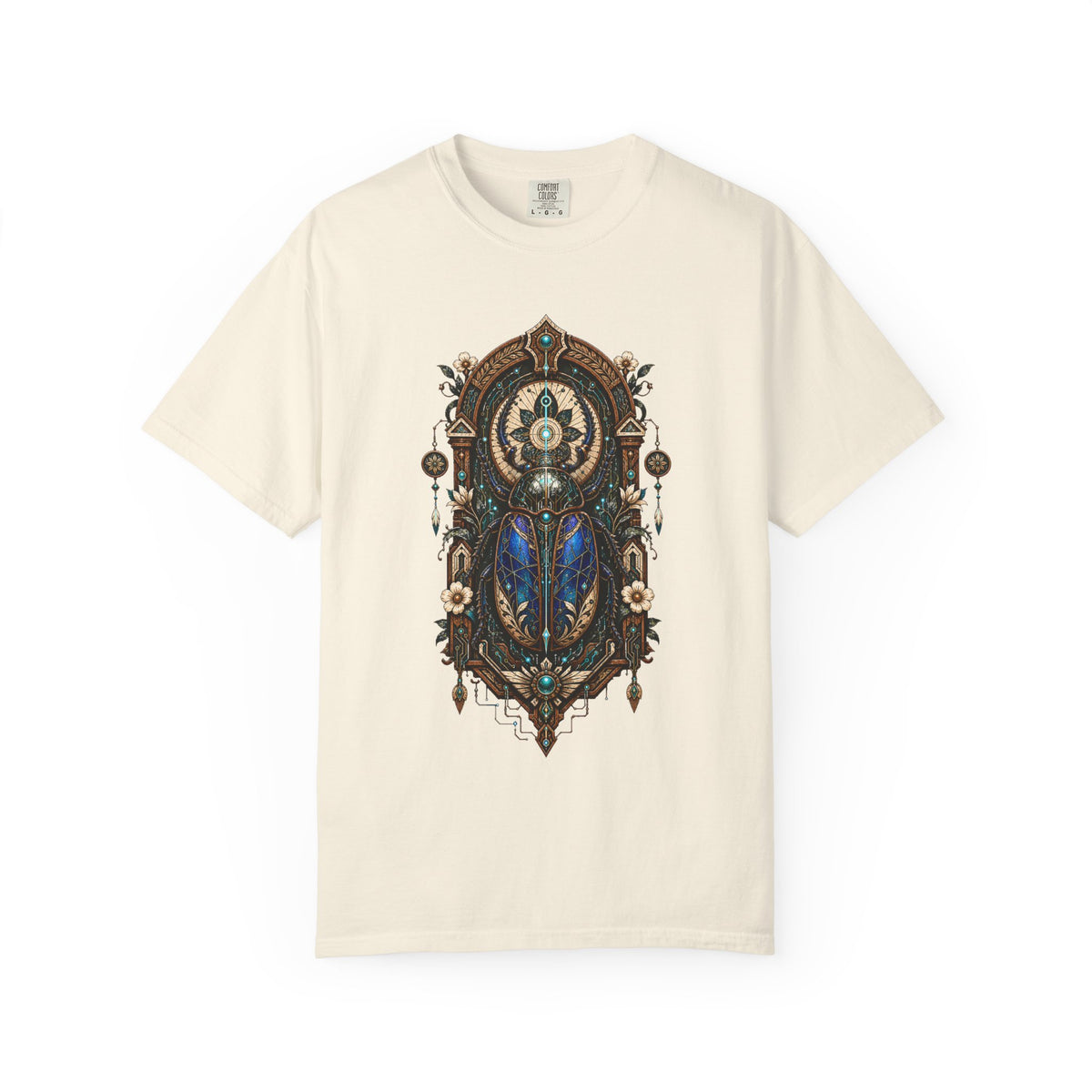 Cyberfolk Beetle Shrine T-Shirt Graphic