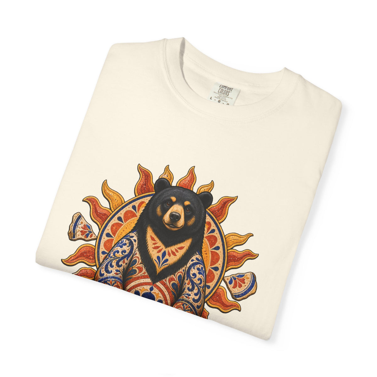 Folk Ceramic Sun Bear Graphic Tee