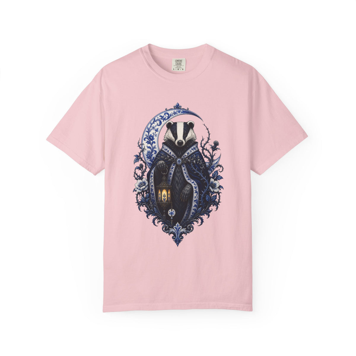 Gothic Delft Moon Badger Graphic Tee