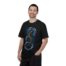 Blue Hour Salamander Cyanotype Graphic Tee