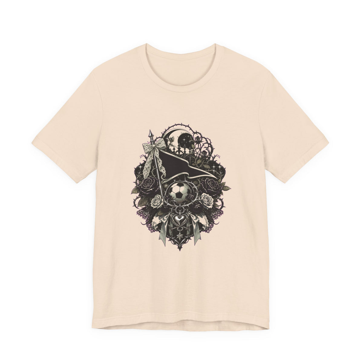 Gothic Cottage Sports Crest T-Shirt Graphic