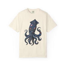 Cosmic Denim Squid Graphic Tee