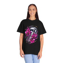 Chrome Botanical Boxing Glove Orchid T-Shirt Graphic