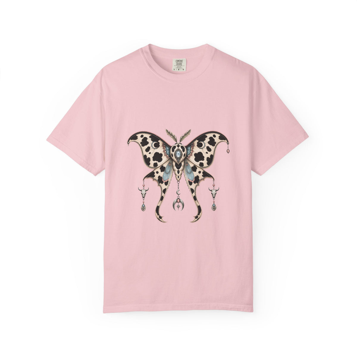 Cowprint Lunar Moth Graphic Tee