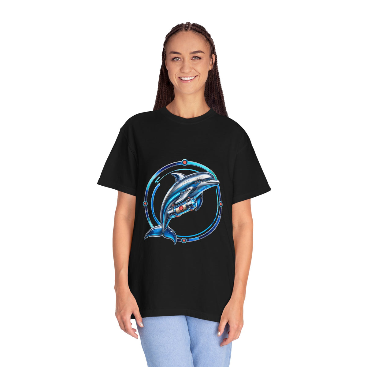 Chrome Dolphin Courier Signal T-Shirt Graphic