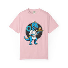 Dinosaur Chef Burger Pasta T-Shirt Graphic