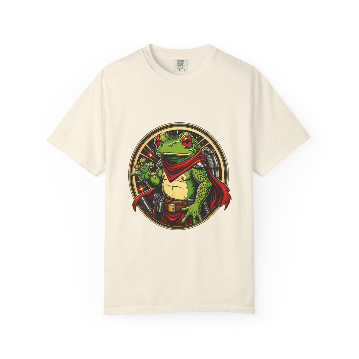 Cosmic Frog Ranger Badge T-Shirt Graphic