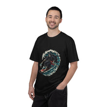 Surfing Reaper Wave T-Shirt Graphic