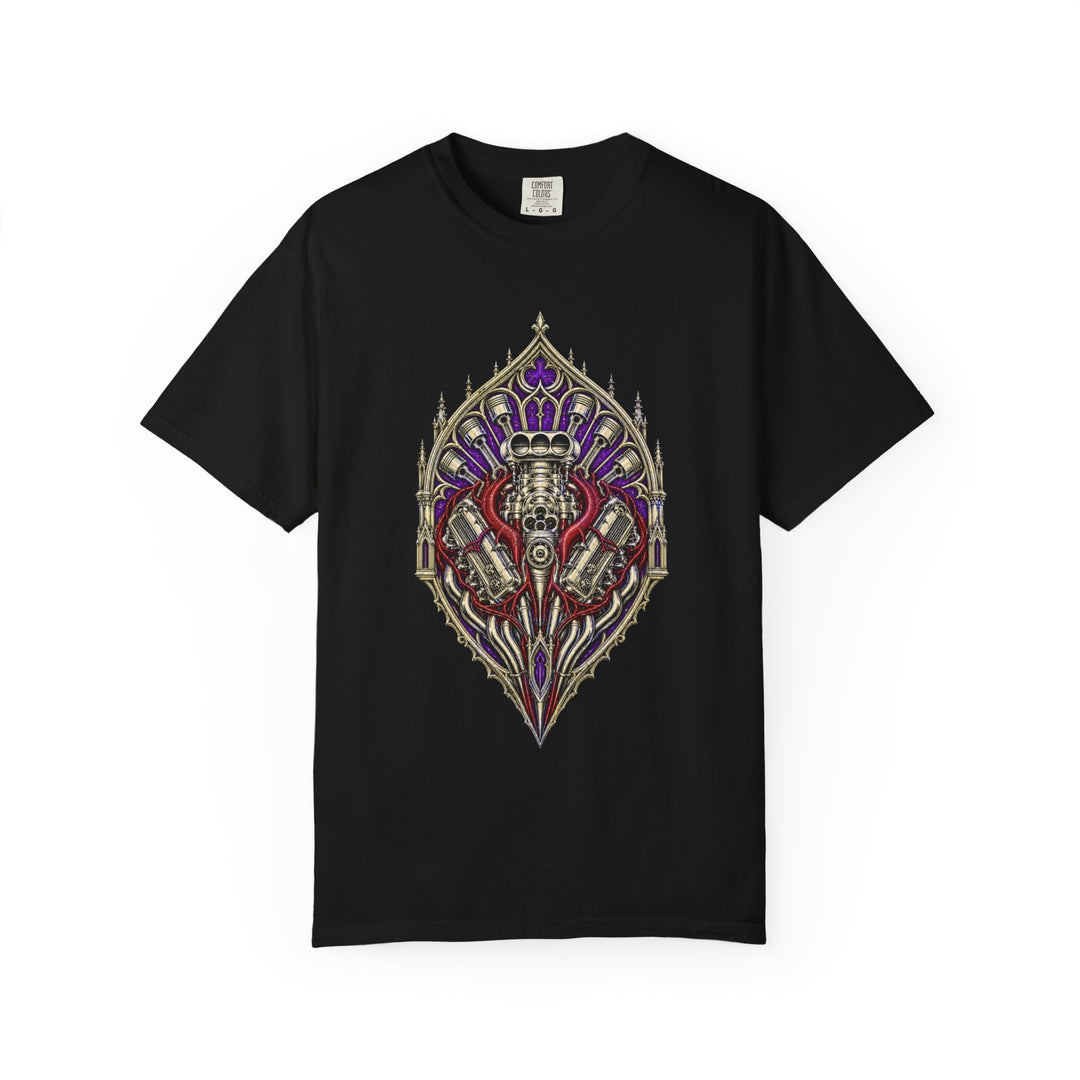 Reliquary V8 Gothic Engine Heart Graphic Tee