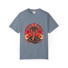 Psychedelic Hibiscus Cobra Graphic Tee