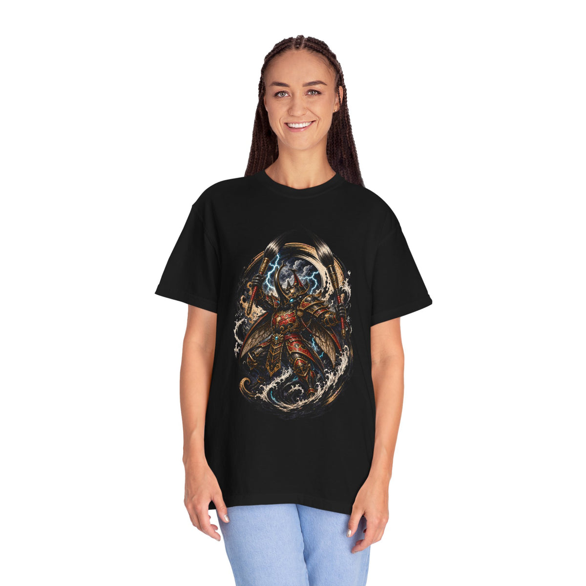 Inkstorm Beetle Warrior T-Shirt Graphic