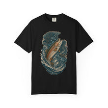 Topographic Trout Rise Graphic Tee