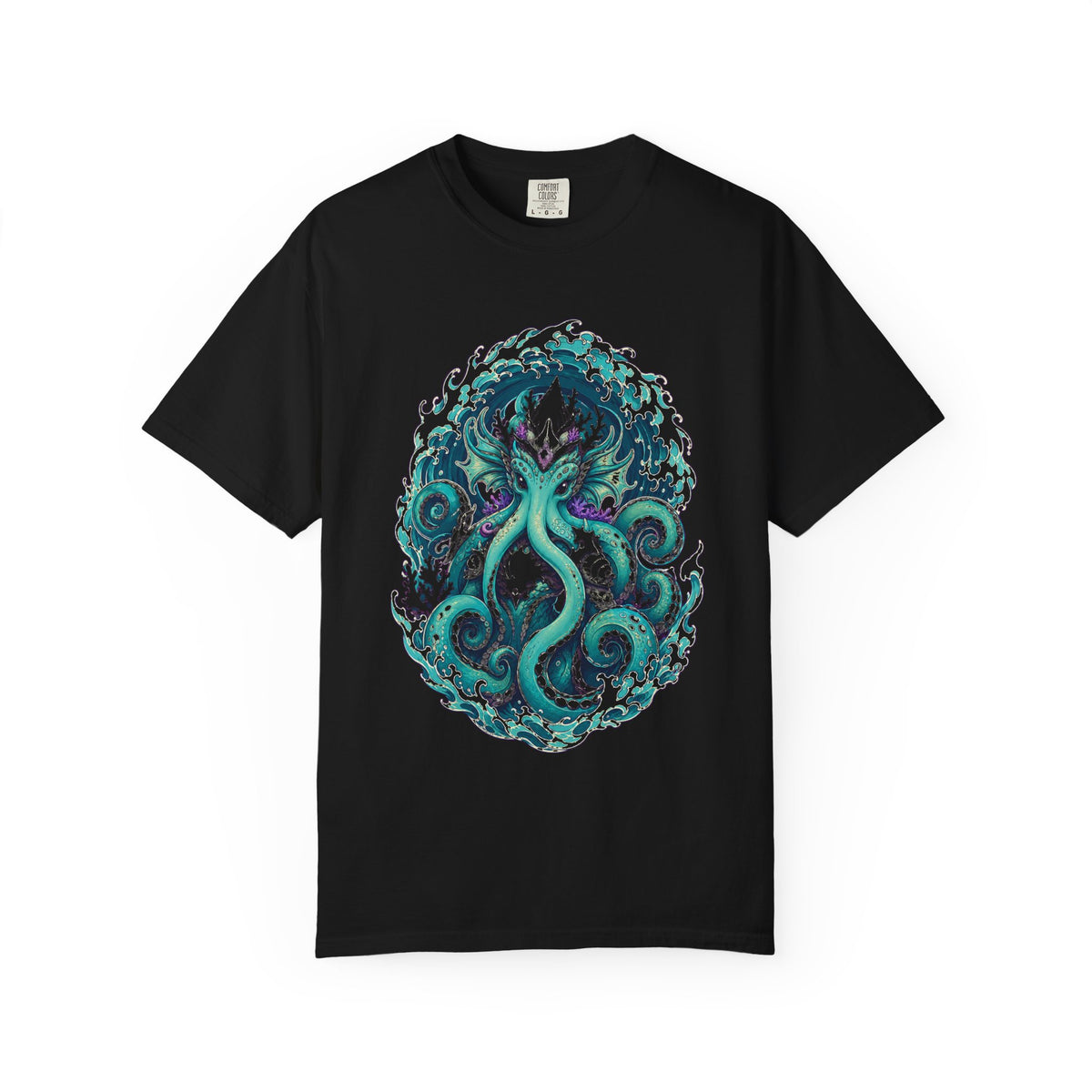 Surfcore Tide Kraken Screenprint T-Shirt Graphic