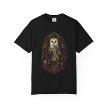 Gothic Pomegranate Barn Owl Graphic Tee