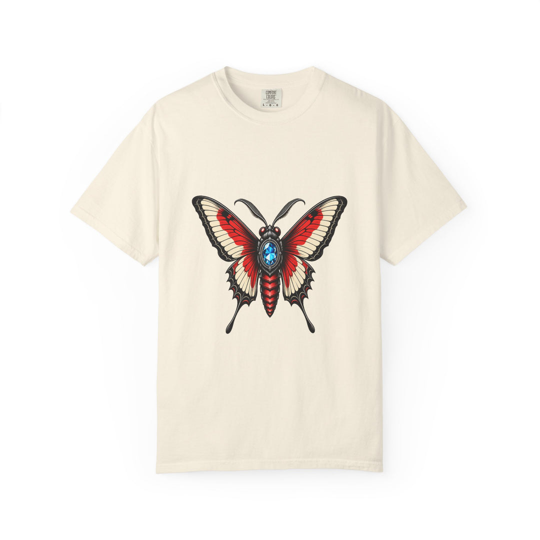 Gemstone Moth Gothic T-Shirt Graphic