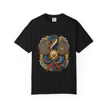 Tattoo Flash Thunder Badminton Serpent T-Shirt Graphic