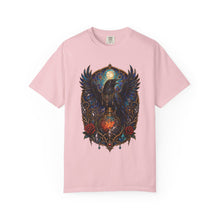 Stained Glass Raven Alchemist Graphic T-Shirt