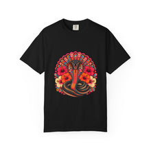 Psychedelic Hibiscus Cobra Graphic Tee