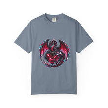 Cyber Glitch Cherry Wyvern Graphic Tee