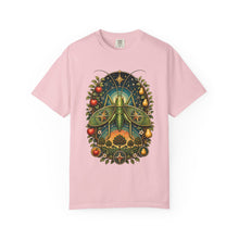 Retro Futurist Orchard Compass Katydid T-Shirt Graphic