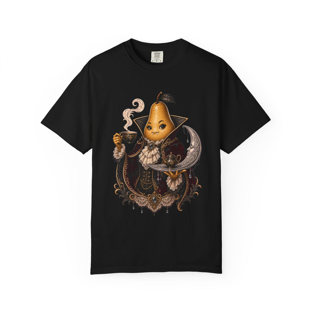 Baroque Vampire Pear Tea Host T-Shirt Graphic