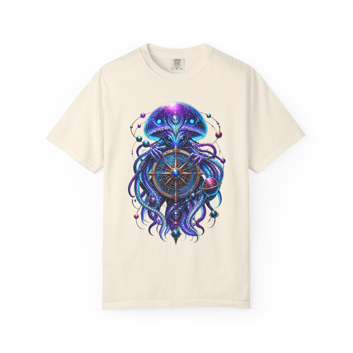 Alien Jellyfish Navigator Graphic Tee