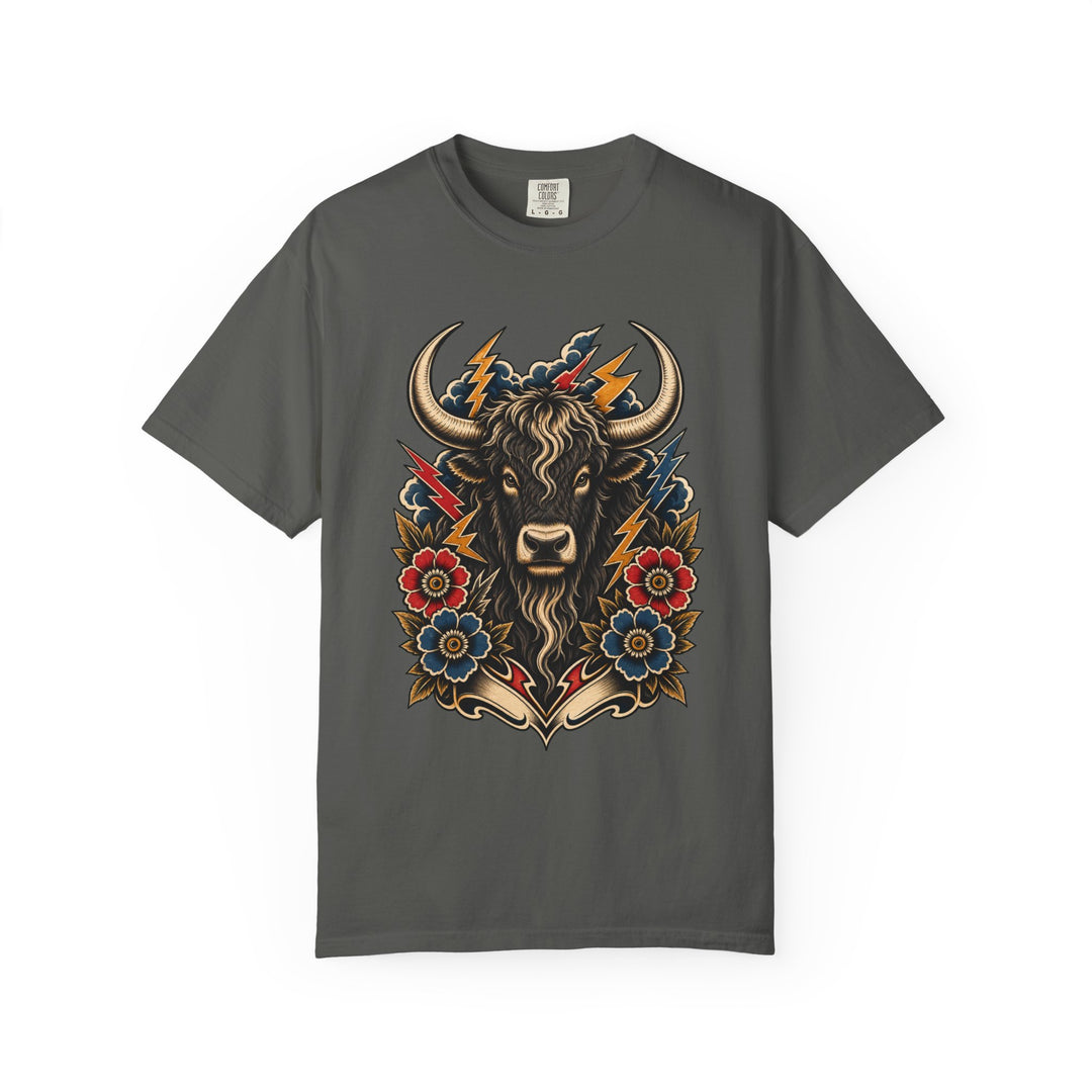 Tattoo Flash Thunder Yak Graphic Tee