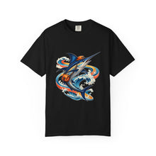 Y2K Surfcore Swordfish Courier T-Shirt Graphic