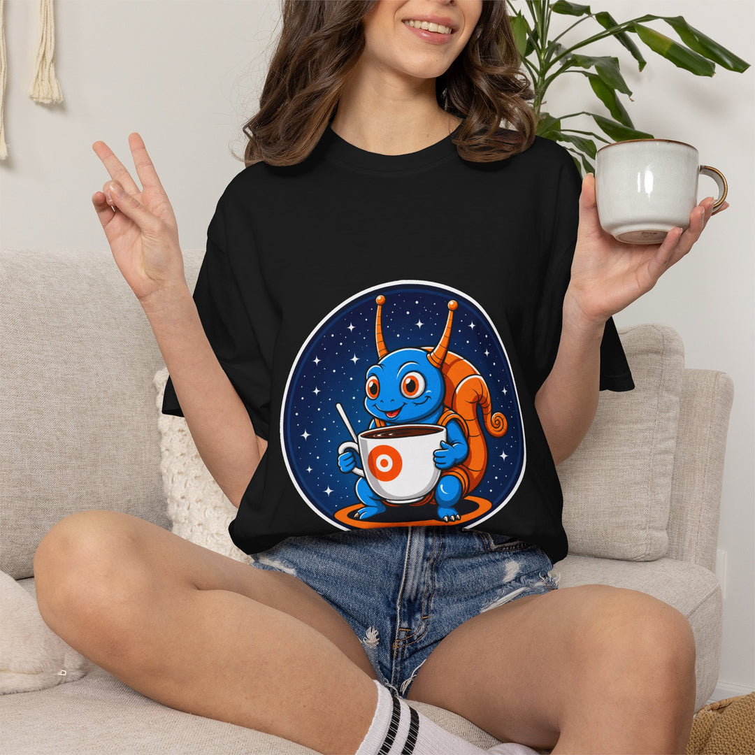 Cosmic Coffee Critter T-Shirt Graphic