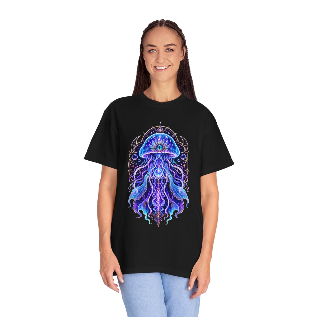 Jellyfish Oracle Neon Mystic T-Shirt Graphic