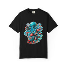 Gummy Glitch Roller Derby Octopus T-Shirt Graphic