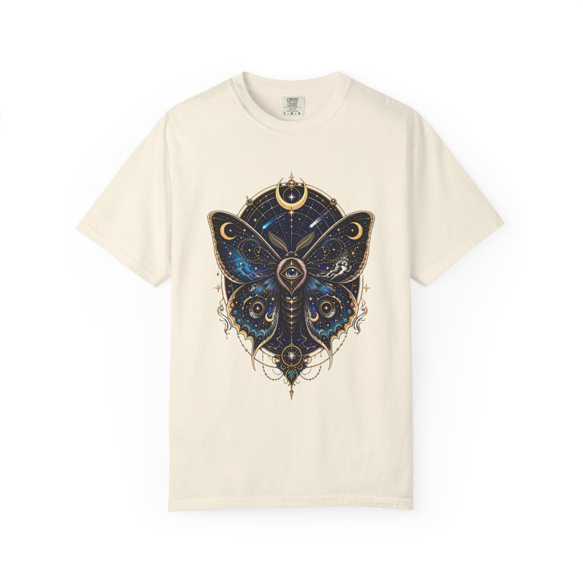 Cosmic Moth Oracle T-Shirt Graphic