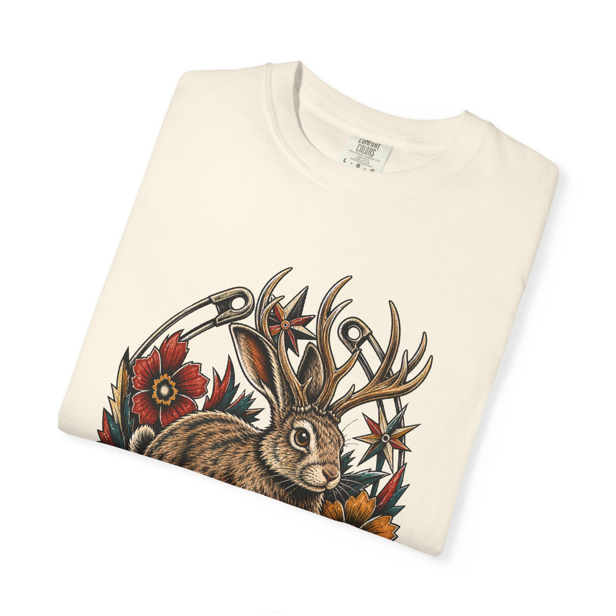 Folk Punk Jackalope Graphic Tee