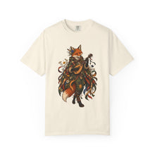 Plaid Meadow Fox Bard Graphic Tee