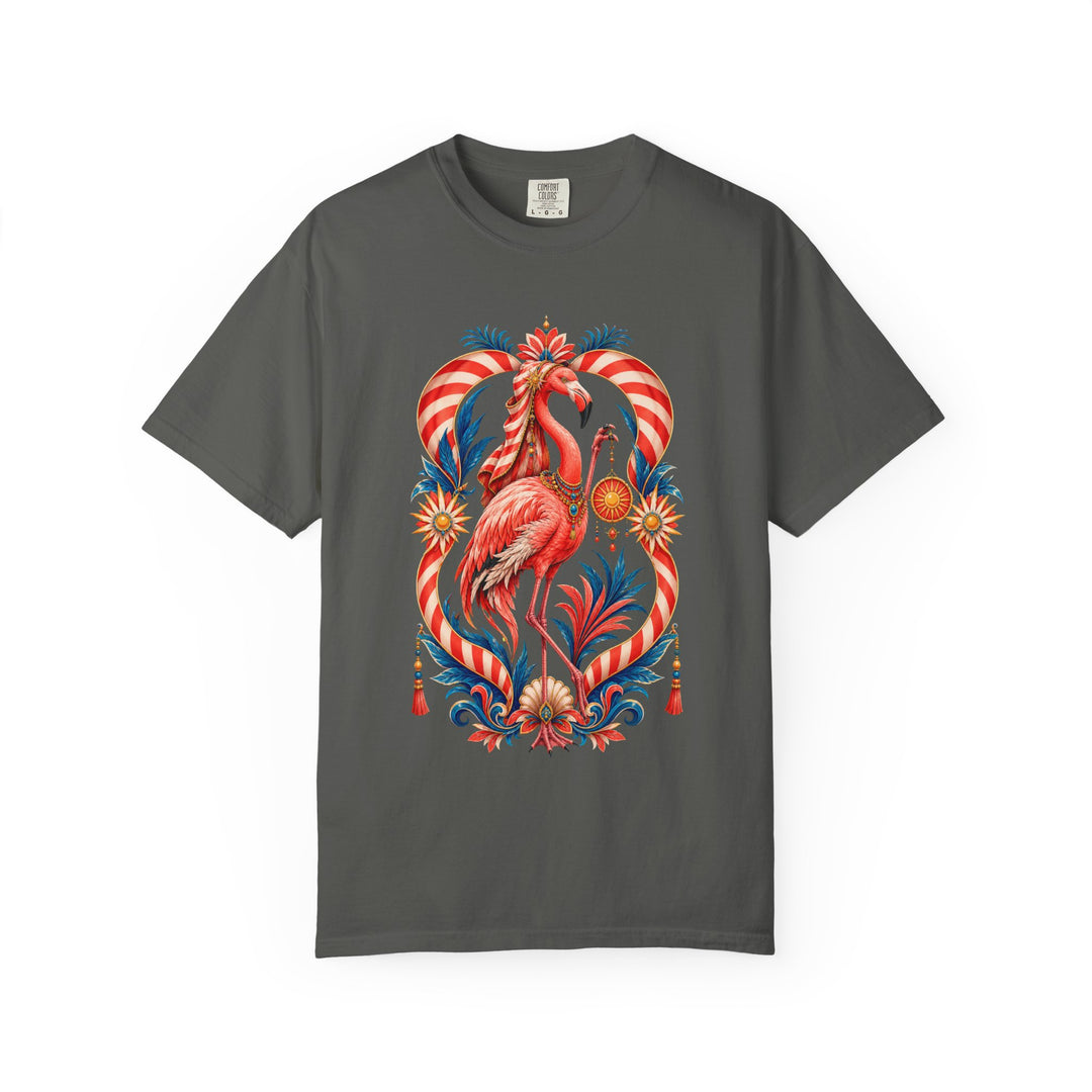 Cabana Stripe Flamingo Oracle Graphic Tee