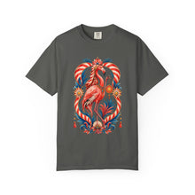 Cabana Stripe Flamingo Oracle Graphic Tee