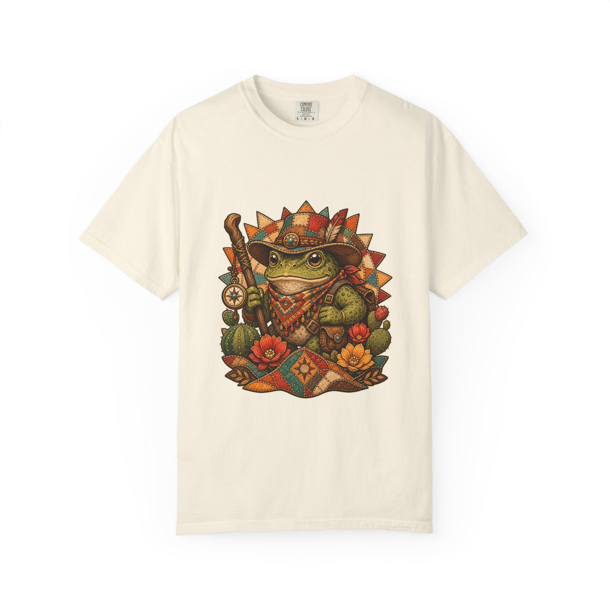 Patchwork Desert Toad Ranger T-Shirt Graphic