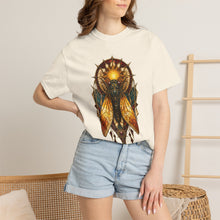 Stained Glass Cicada Sun Relic Graphic Tee