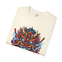 Neon Ramen Dragon Mask Graphic Tee