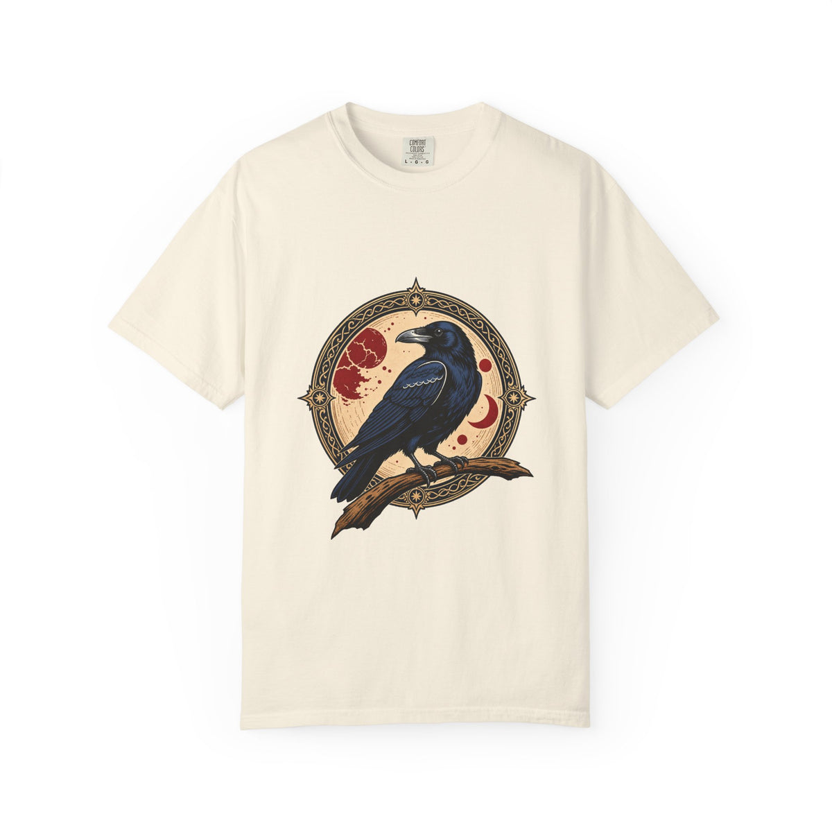 Raven Moon Gothic T-Shirt Graphic