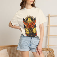 Tangerine Tiger Moth Compass Graphic Tee