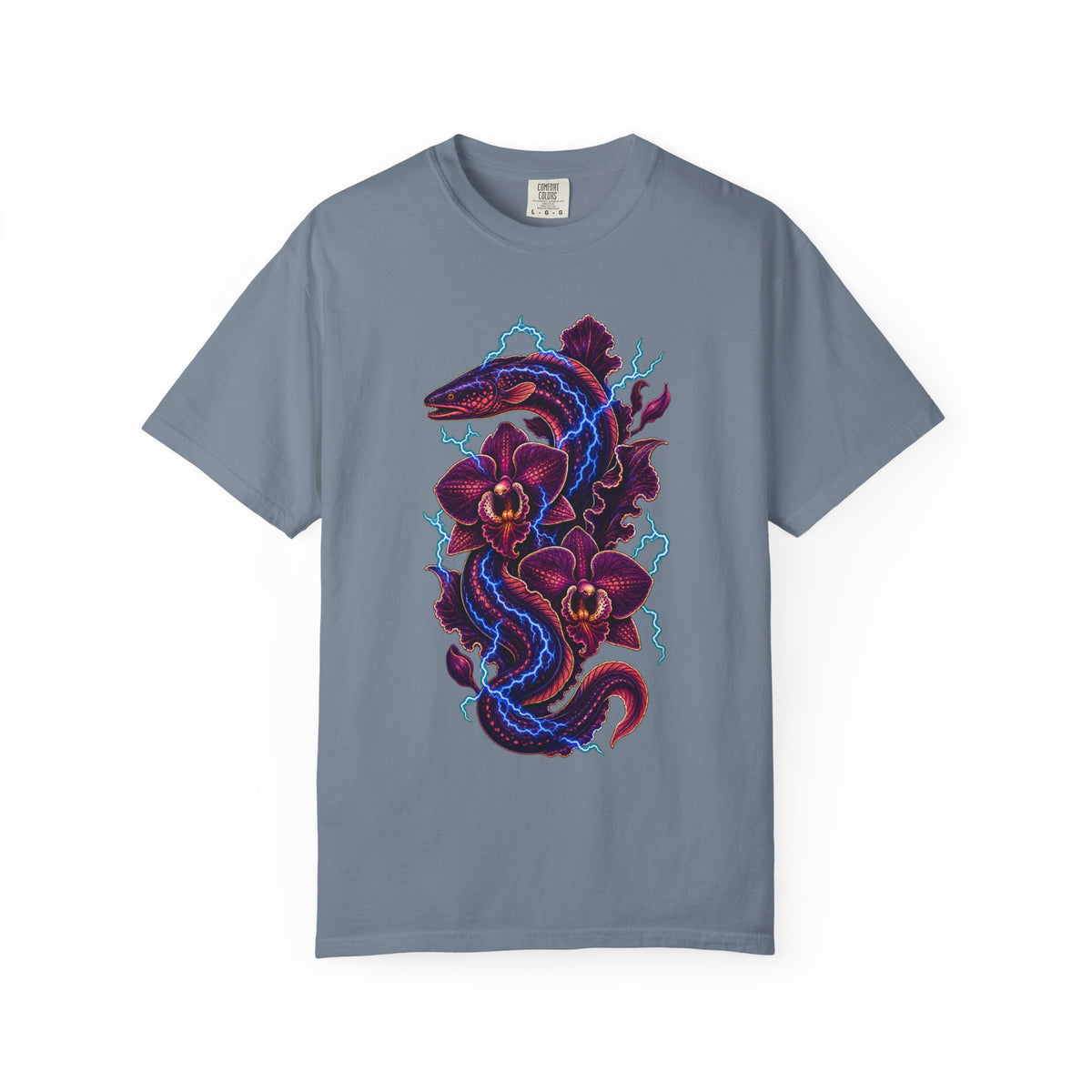 Velvet Thunder Orchid Eel Graphic Tee
